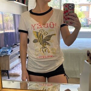 🌼 Vintage Obey top small